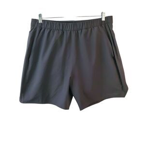 Outdoor Voices High Stride 7" Shorts Men's XL Black  Built in Liner Activewear